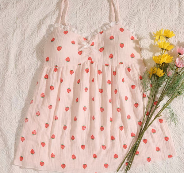 Sweet Strawberries Pajamas