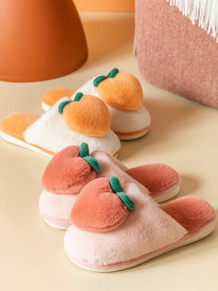 Sweet Peach Slippers