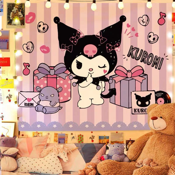 Cute Cartoon Bedside Cloth
