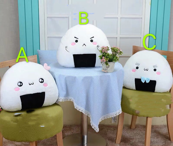 Kawaii Rice Ball Pillow