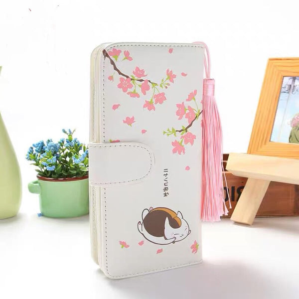 Sakura Cat Teacher Wallet