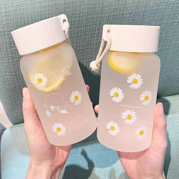 Cute Daisy Water Bottle