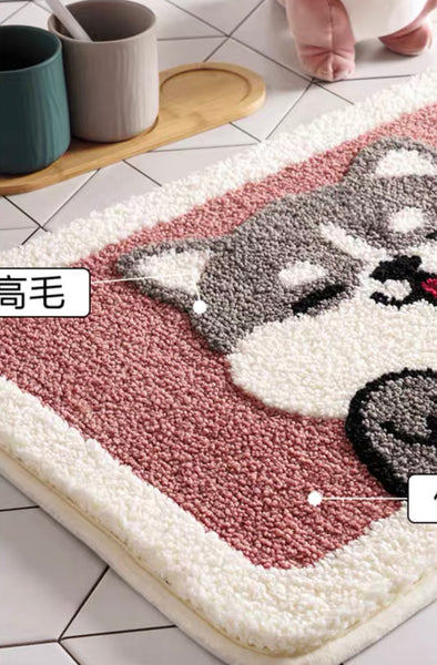 Cute Dog Floor Mat