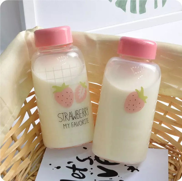 Cute Strawberry Drinking Bottle
