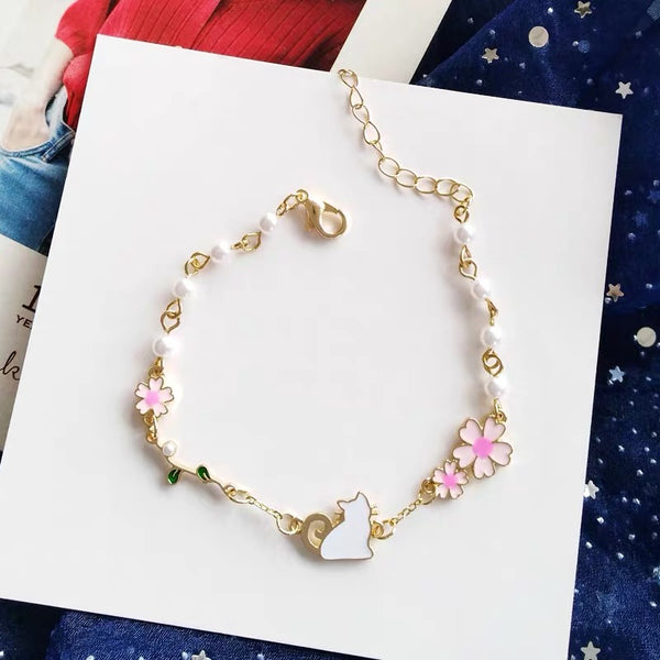 Kawaii Cat Bracelet