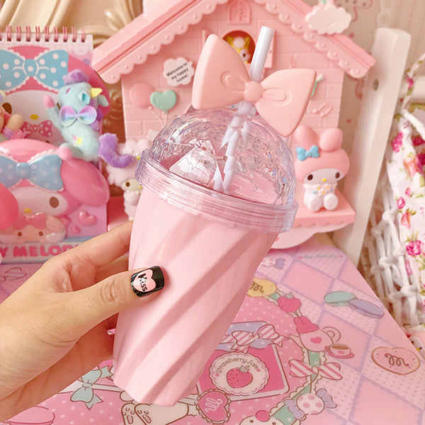 Sweet Bowknot Drinking Cup
