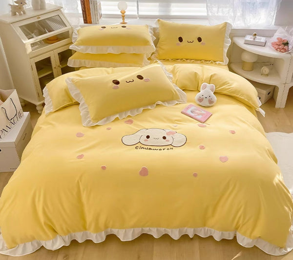 Cute Cartoon Bedding Set