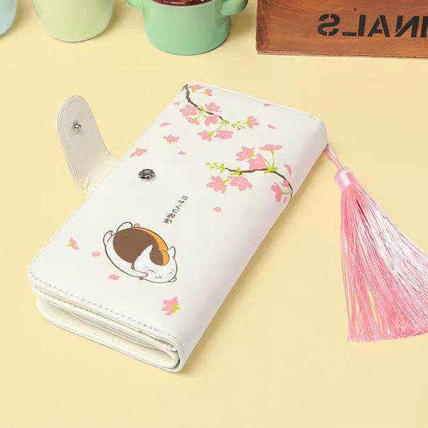 Sakura Cat Teacher Wallet