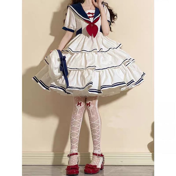 Cute Sailor Girl Dress