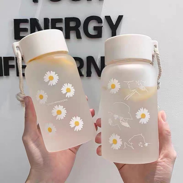 Cute Daisy Water Bottle