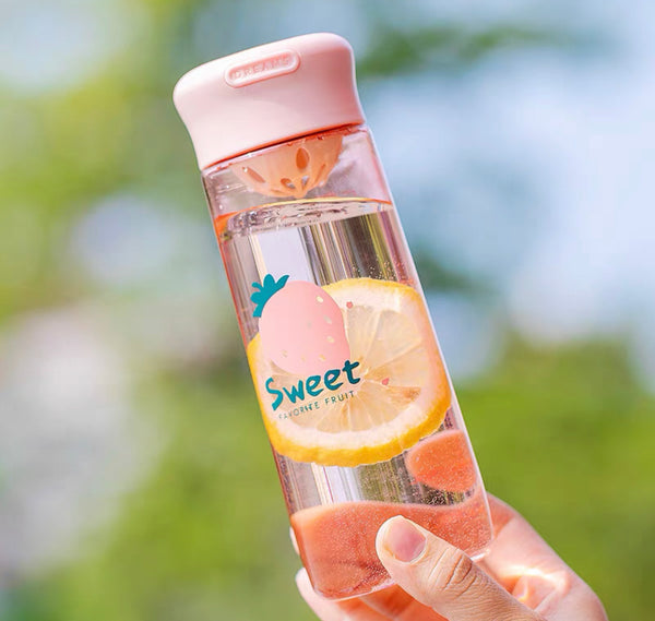 Cute Strawberry Drinking Bottle