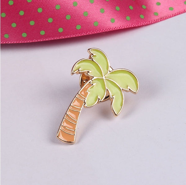 Cute Orange Juice Brooch Pin