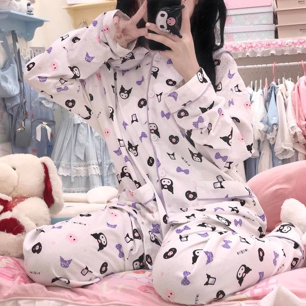 Cute Kuromi Pajamas
