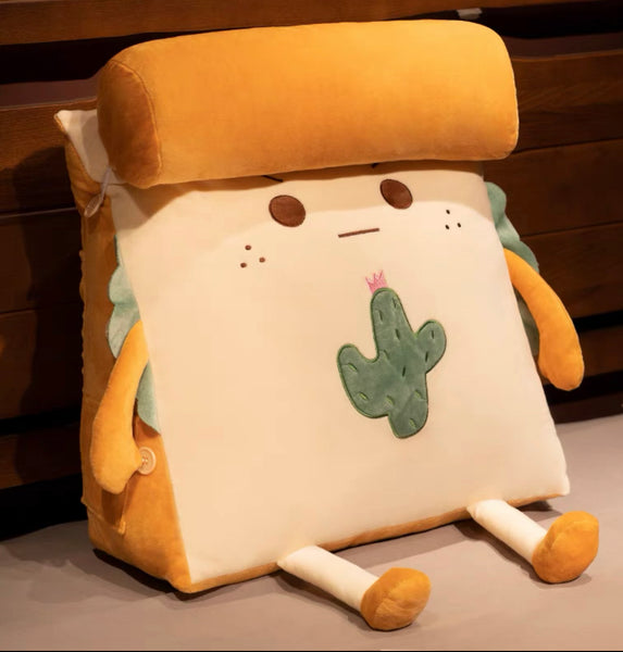 Cute Toast Pillow
