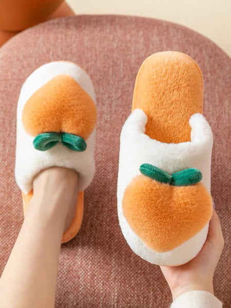 Sweet Peach Slippers