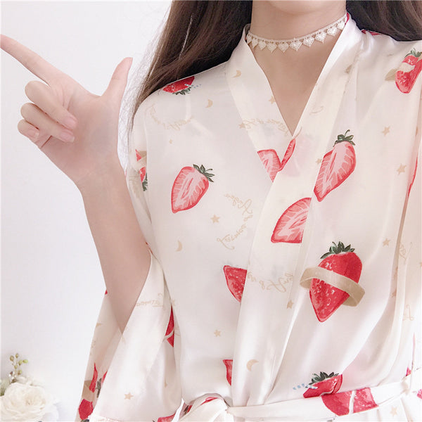 Cute Fruits Three Piece Suit