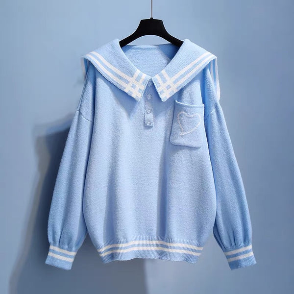 Cute Sailor Sweater