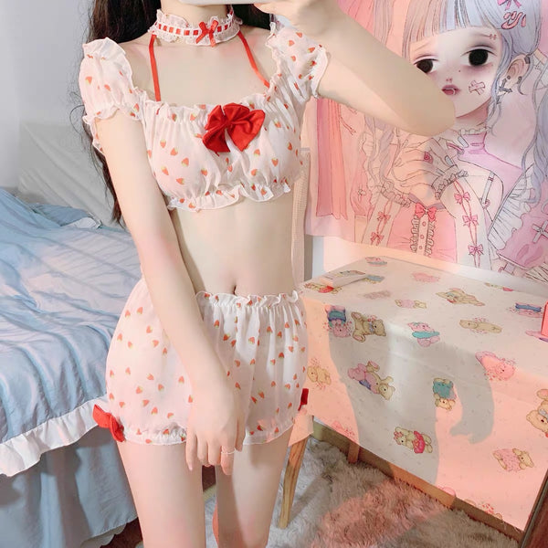 Kawaii Strawberry Suit