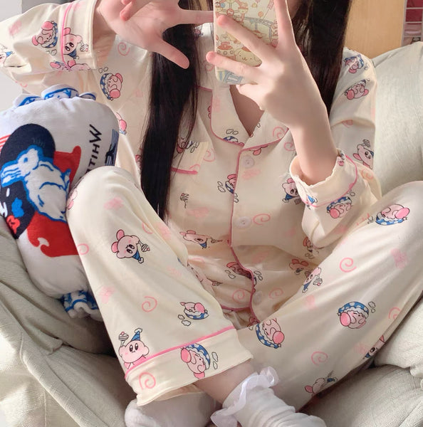 Sweet Cartoon Pajamas
