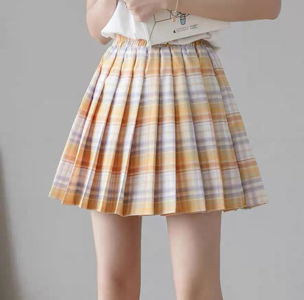 Cute Plaid Skirt