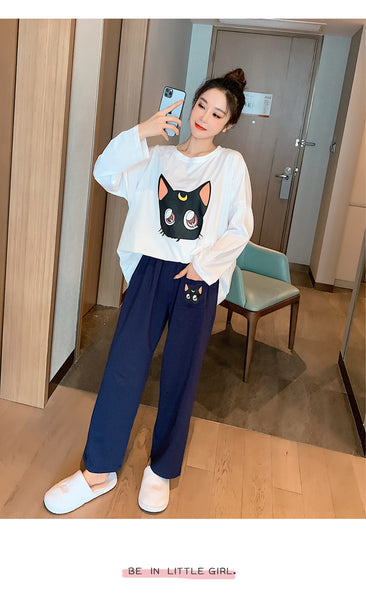 Kawaii Luna Pajamas