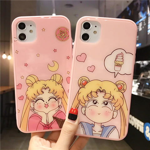 Usagirl Phone Case For Iphone6/6S/6P/7/7P/8/8plus/X/XS/XR/Xs max/11/11pro/11pro max