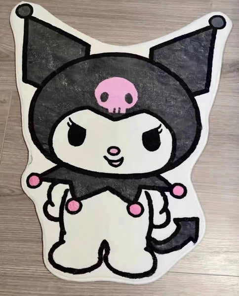 Cute Kuromi Floor Mat