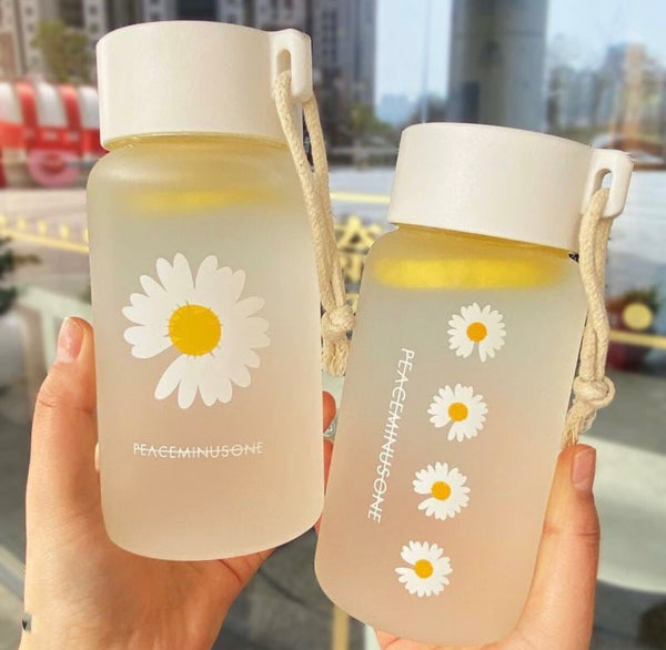 Cute Daisy Water Bottle