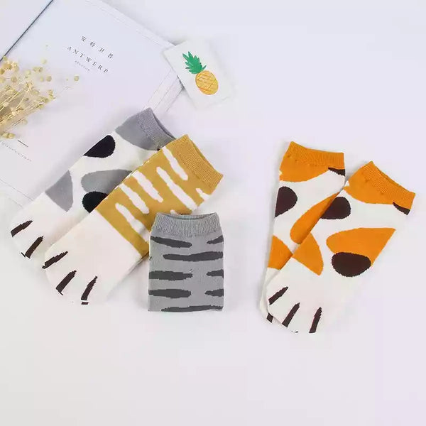 Cute Kitty Paw Socks