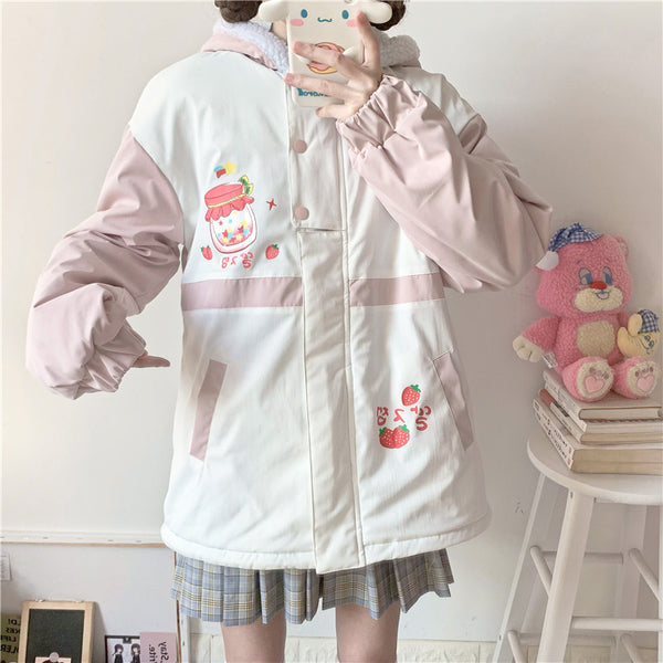 Cute Strawberry Coat