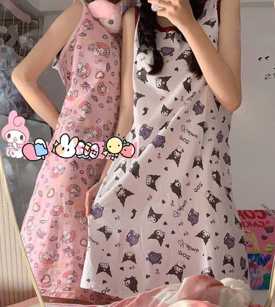 Cute Printed Nightdress