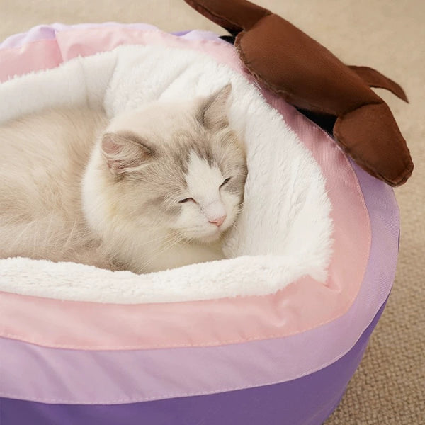 Kawaii Eggplant Nest