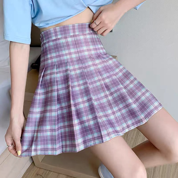 Cute Plaid Skirt