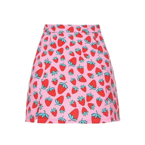 Cute Strawberry Skirt
