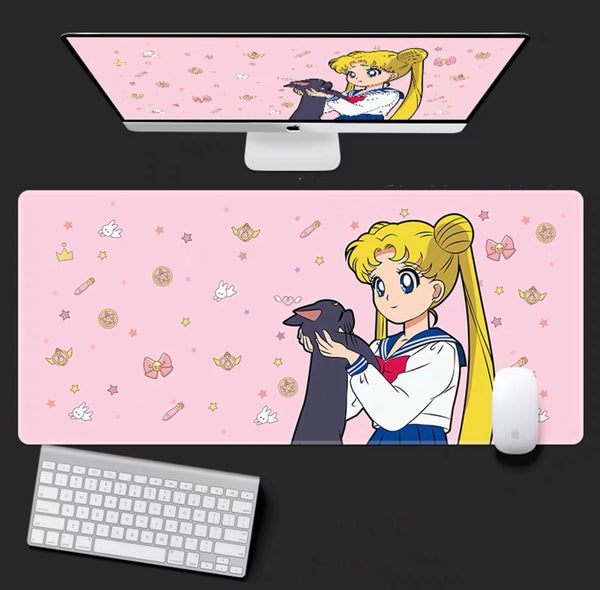 Kawaii Usagirl Mouse Pad