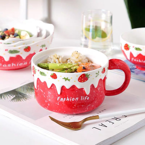 Cute Strawberry Bowl