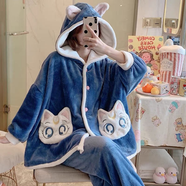 Moon Cat Pajamas