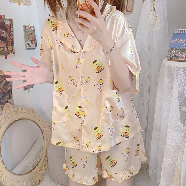 Sweet Printed Pajamas