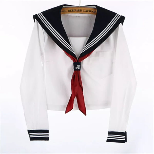 Embroidery Sakura Uniform Suit