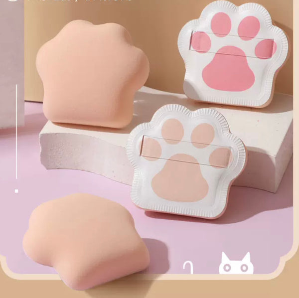 Cute Paw Powder Puff