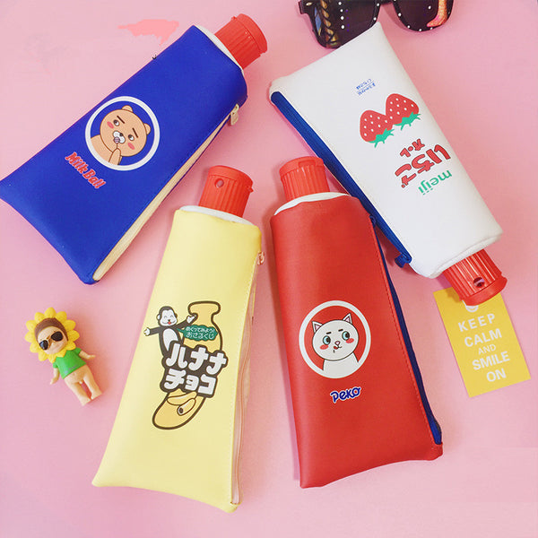 Creative Toothpaste Pencil Case