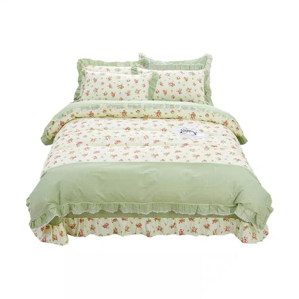 Cute Flowers Bedding Set