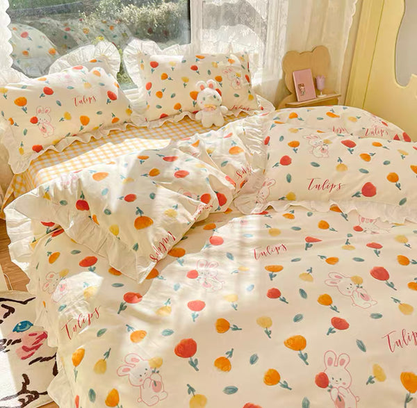 Cute Rabbit Bedding Set