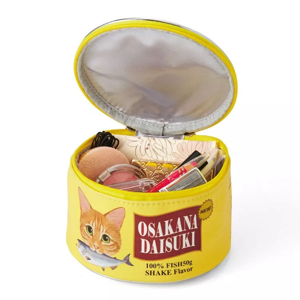 Canned Fish Makeup Bag
