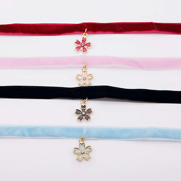 Kawaii Sakura Choker