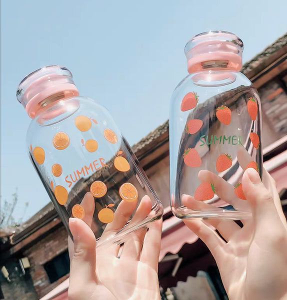 Cute Fruits Drinking Bottle