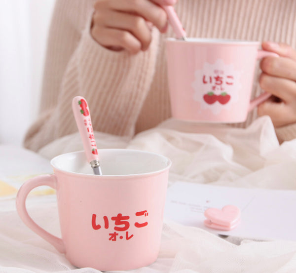 Cute Strawberry Mug