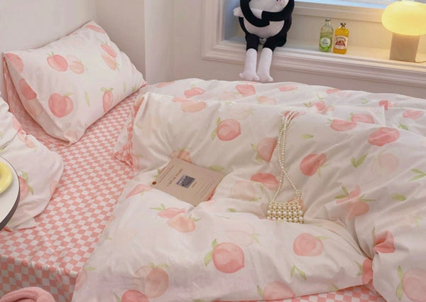 Cute Peaches Bedding Set