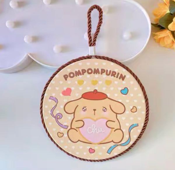 Cute Anime Cup Mat