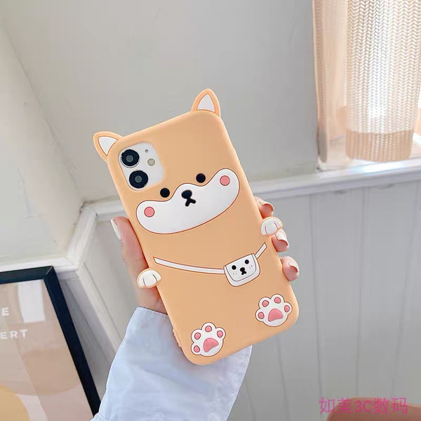 Dog Phone Case For Iphone7/7P/8/8plus/X/XS/XR/Xs max/11/11Pro/11proMax/12/12proMax/12pro